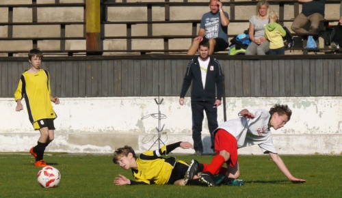 KP SŽ TJ Červený Kostelec - FK Jaroměř, 13.10.2018, foto Václav Mlejnek